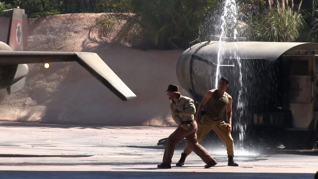 Hollywood Studios' Indiana Jones Epic Stunt Spectacular - John Santiago (German Mechanic)