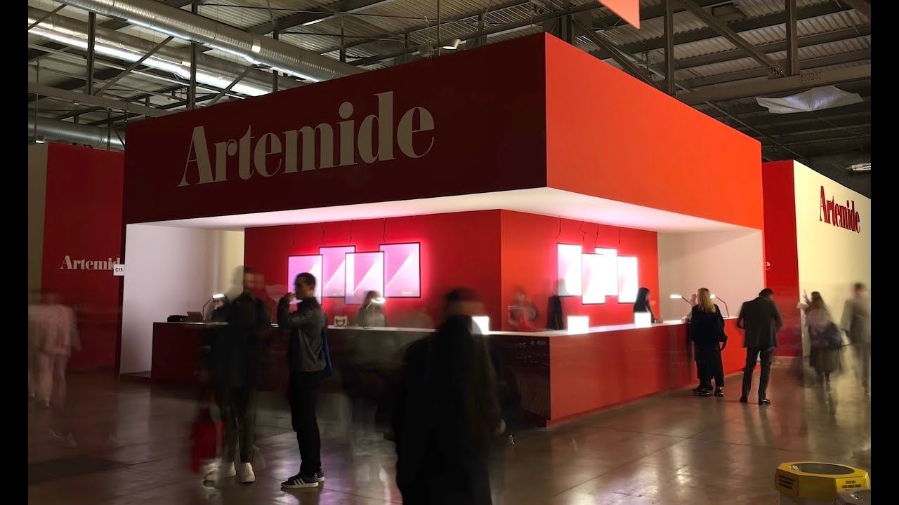 Artemide Messestand Euroluce 2025