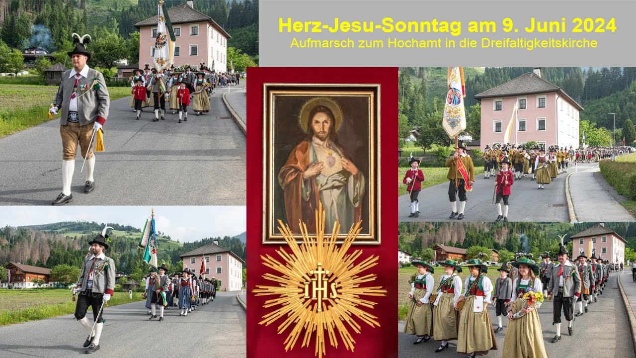 Herz-Jesu-Prozession in Strassen/Osttirol