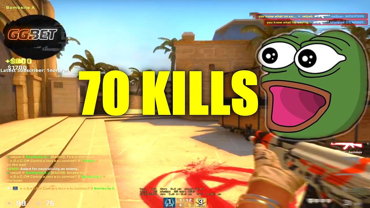 70 KILLS AGAINST TEAM_FESSOR (TRYING NEW MOUSE)