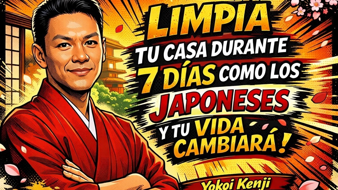“LIMPIA TU CASA DURANTE 7 DÍAS COMO LOS JAPONESES Y TU VIDA CAMBIARÁ — YOKOI KENJI”