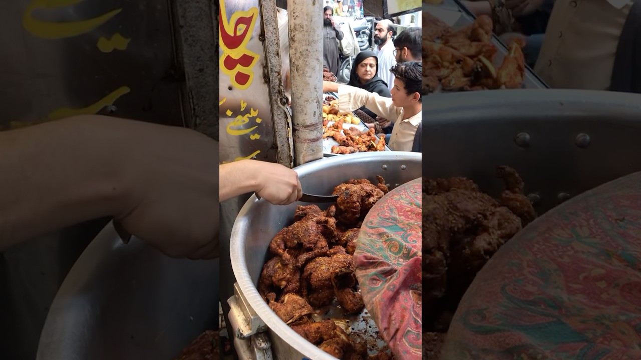 Peshawar Famous Roast Chicken House | Peshawar Ka Mashoor Roast Chicken #food #ramzan2025 #ytviral