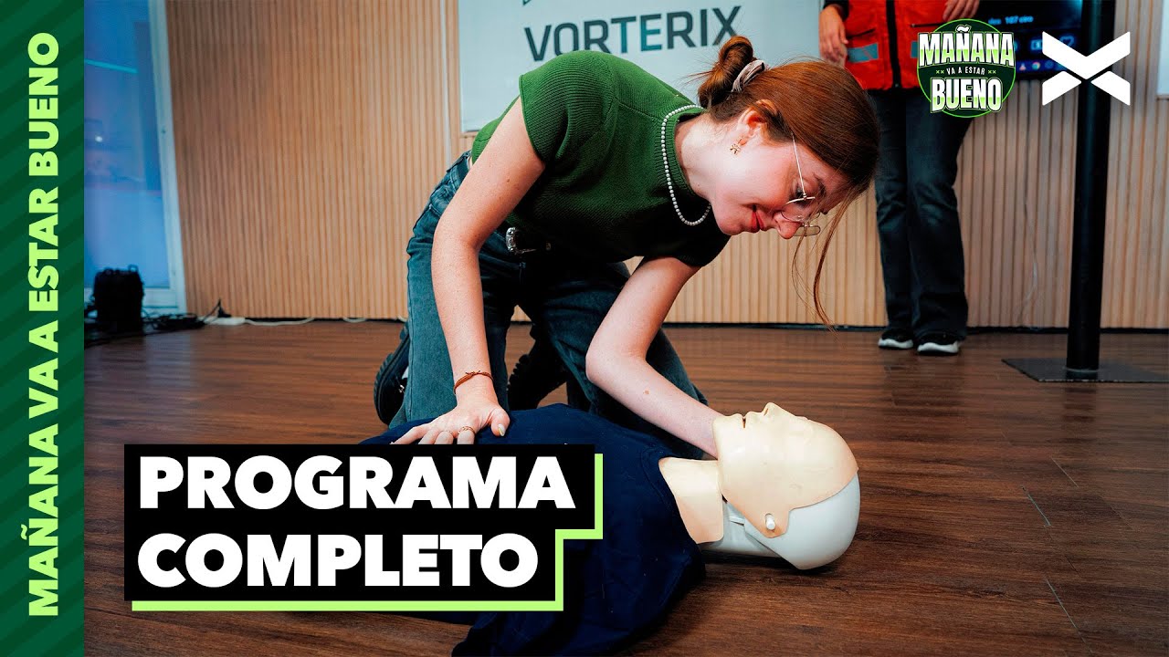 APRENDEMOS A SALVAR VIDAS | #Mañanavaaestarbueno | COMPLETO 14/08 | VORTERIX