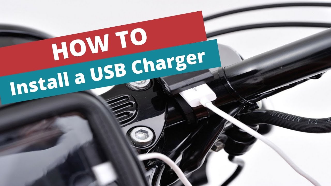 Как установить USB-зарядное устройство для мотоцикла