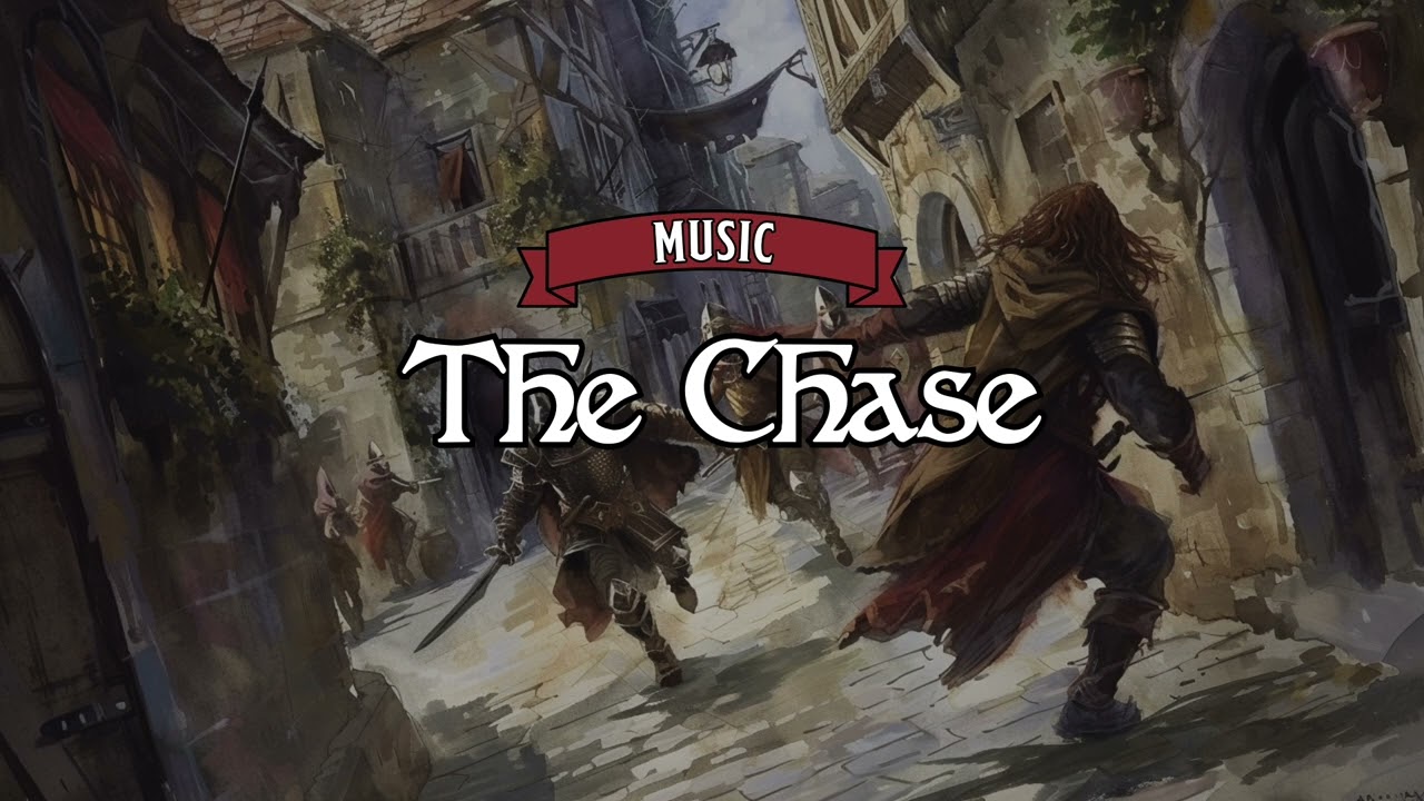 The Chase | Battle/Combat | D&D, TTRPG, Fantasy Music | 1 Hour