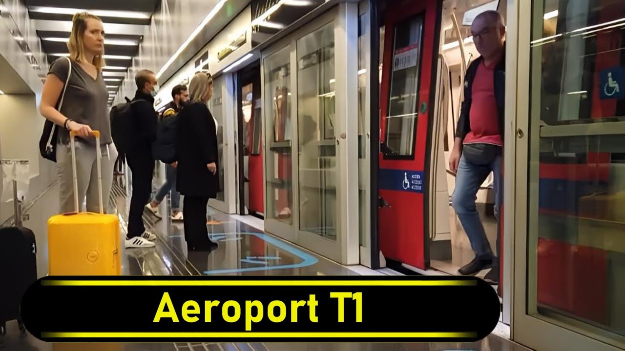 Metro Station Aeroport T1 - Barcelona 🇪🇸 - Walkthrough 🚶