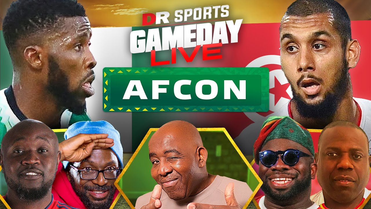 Nigeria 0-1Tunisia  | AFCON | GameDay LIVE With Kelechi, Ty, Stricto, Belgium & Laurie