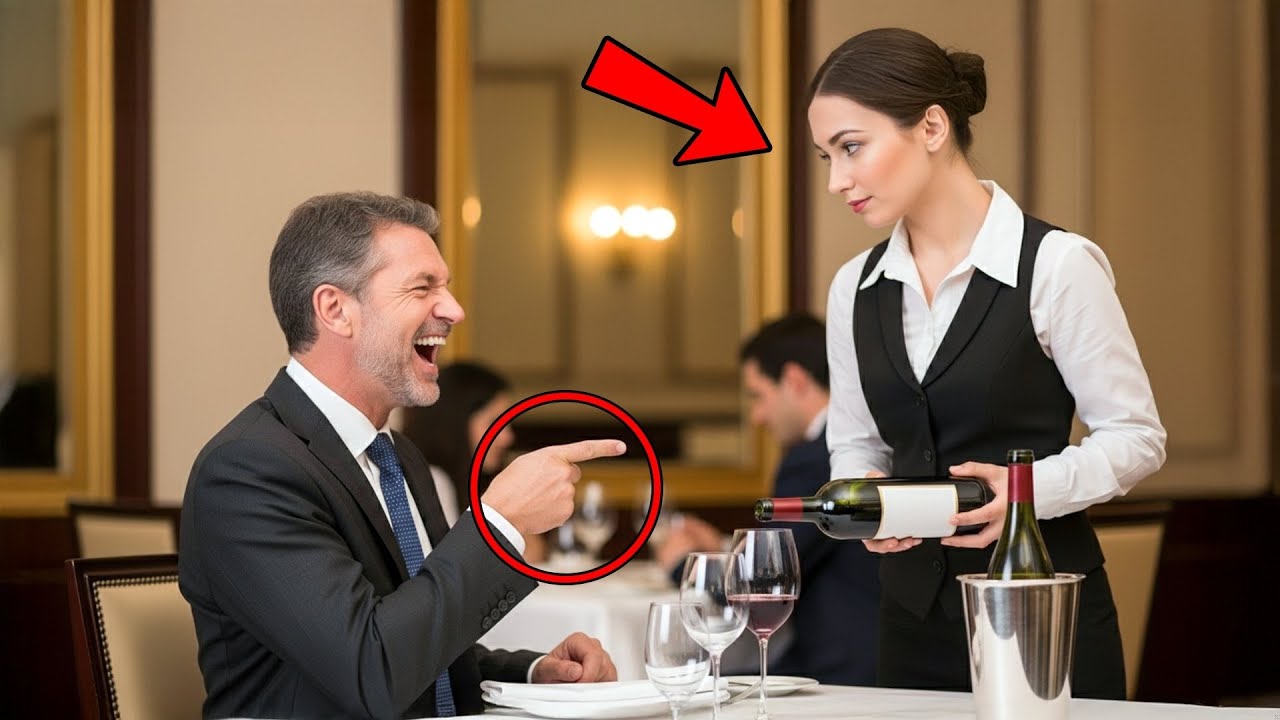 Billionaire Mocks Waitress in French — Freezes When She Replies Perfectly and Outsmarts Him