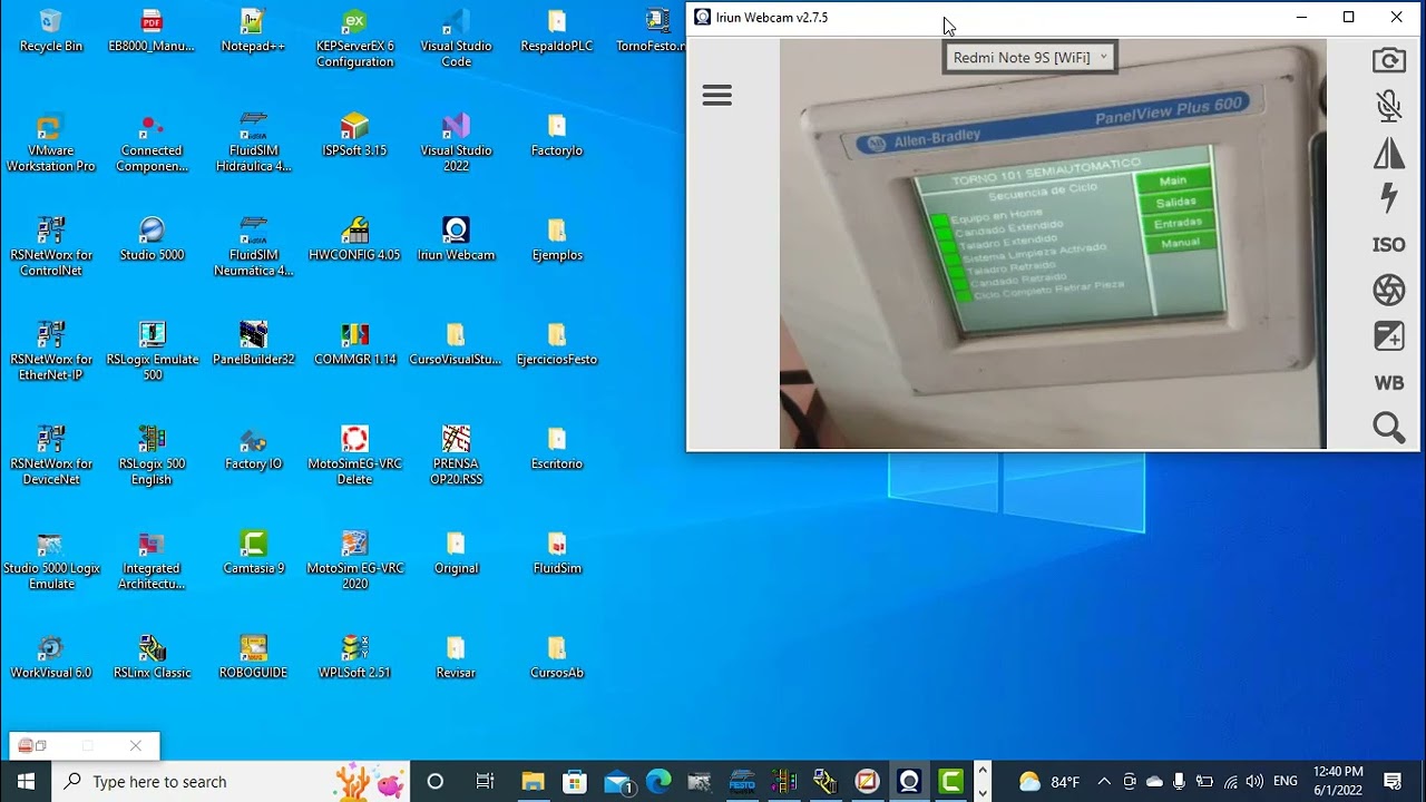 1.-Carga y descarga de Respaldo de panel view 600 ftv