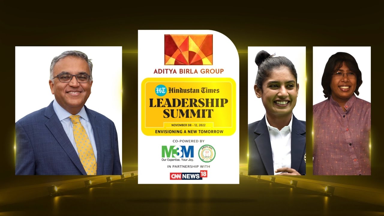 HT Leadership Summit 2022: Mithali Raj, Jhulan Goswami and Dr Ashish K. Jha I DAY 1