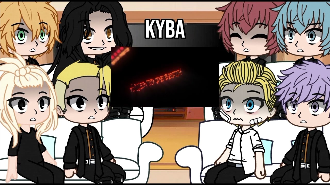 Tokyo Revengers reacciona a kanao y inosuke vs douma//TR//kyba//rap//Haruhime's wife