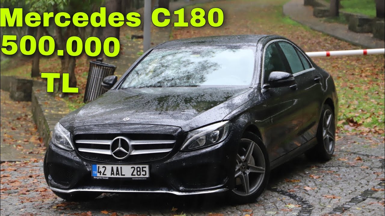 Mercedes-Benz C180 AMG İnceleme ve Tanıtım / 500.000 TL Eder Mi ?