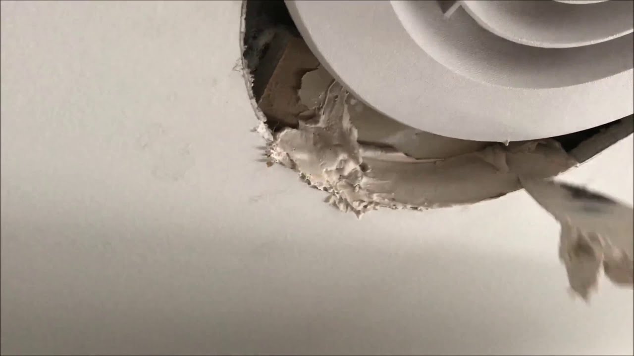 Plaster Ceiling Repair - Fixing a Ceiling Fan Hole Thats..