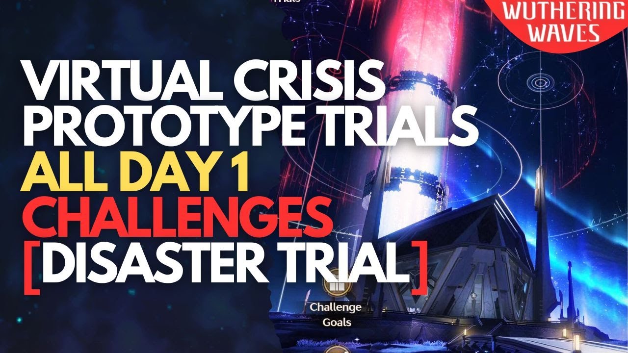 Virtual Crisis Frontier Trials Event ALL Disaster Trial Day 1 Challenges Wuthering Waves