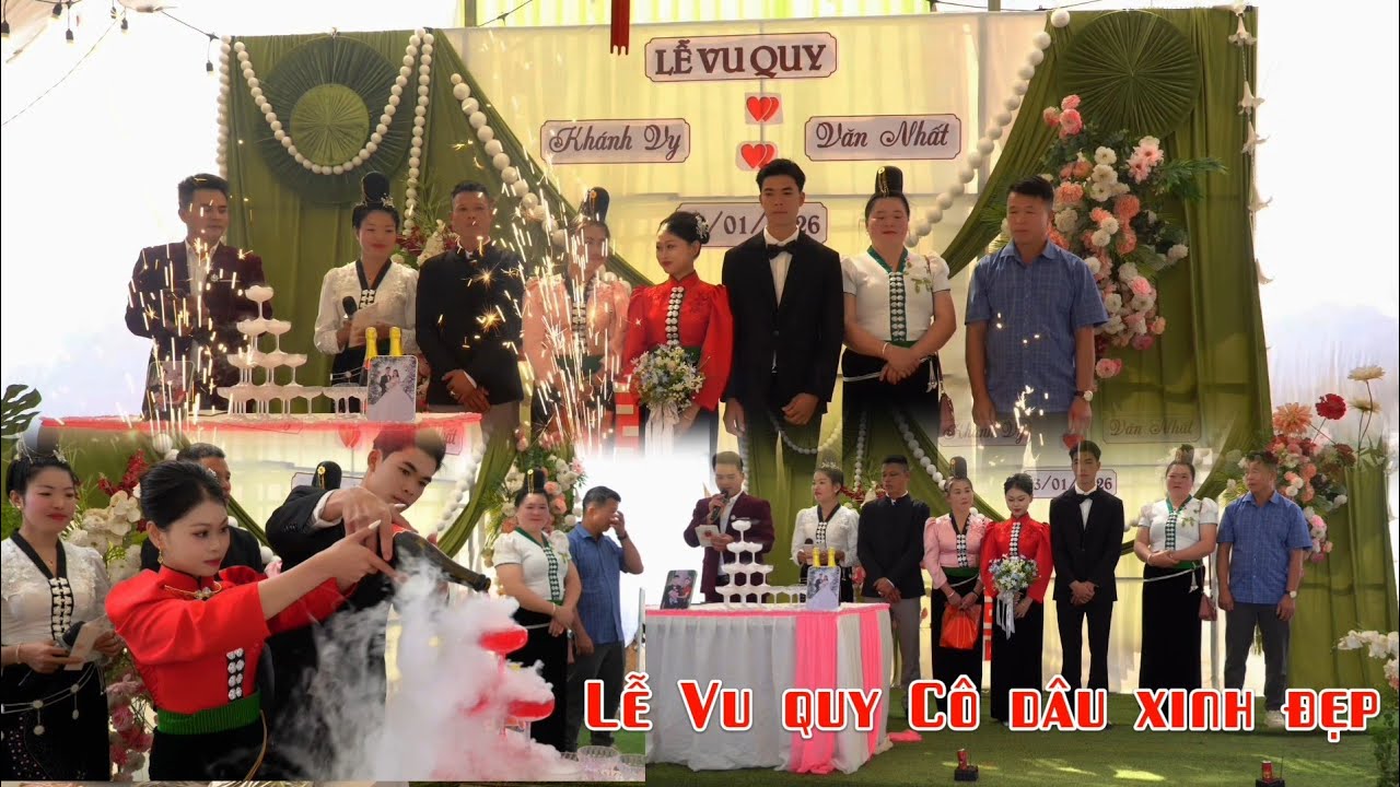 TOÀN CẢNH MỪNG LVQ KHÁNH VY 💝 VĂN NHẤT BẢN HÙN PHƯỜNG CHIỀNG CƠI SONLA 13/01/2026