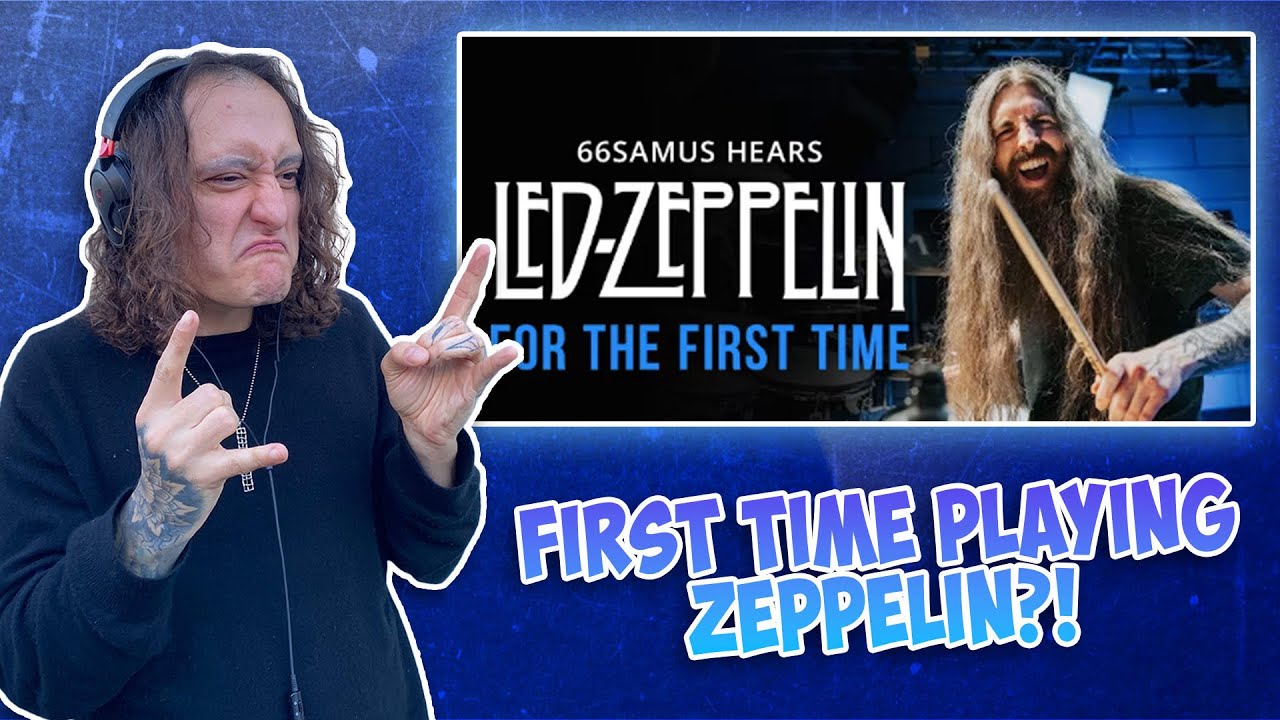 Metal Drummer Reacts to 66Samus plays Zeppelin for the first time!