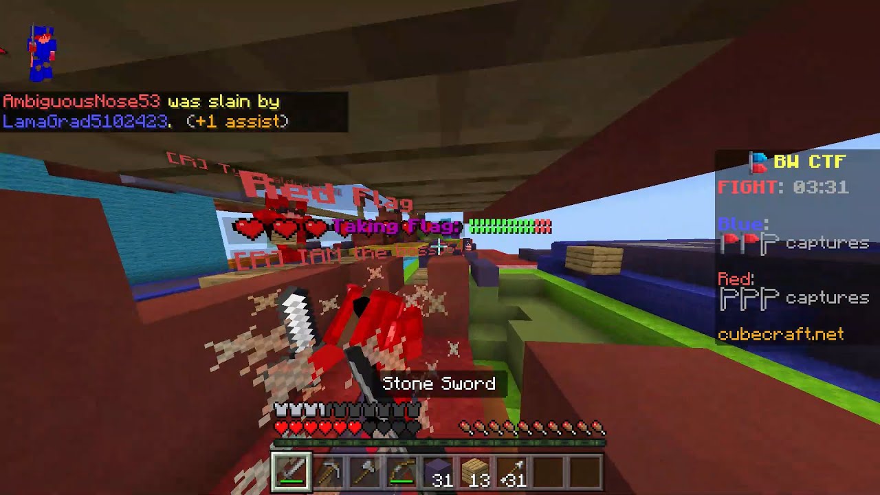 Cubecraft Blockwars CTF Bedrock Edition