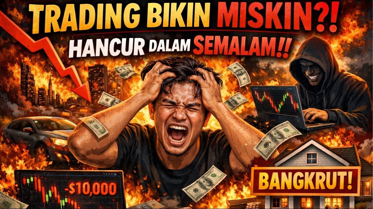 gak tau market maksa entry (rungkad)