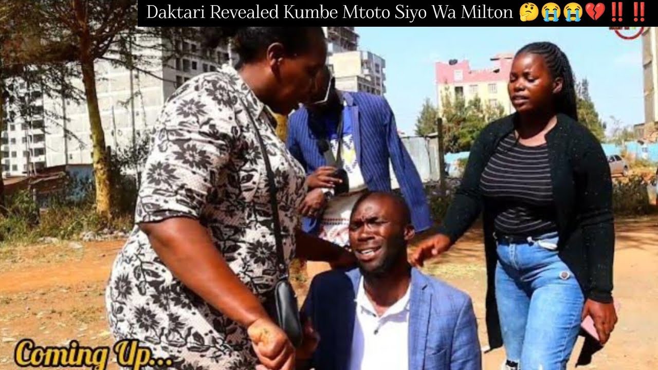 Oh my goodness‼️😭😱 another secret revealed kumbe mtoto sio wa Milton ni wa ndugu ya Jennifer 😭😭💔💔