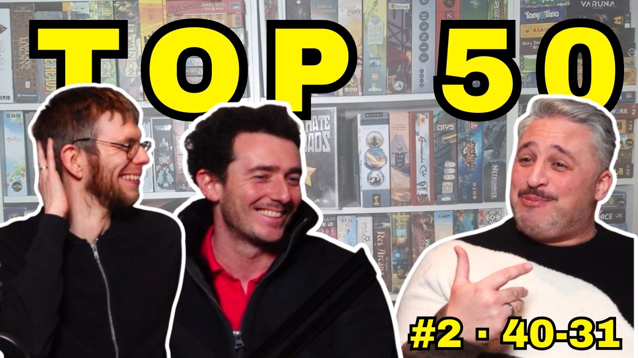 Ce jeu qu'on ADORE tous les trois ! Top 50 2026 [2/5]