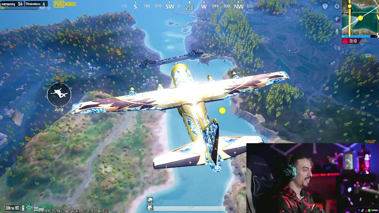 تربون بيلعب سولو ببجي بيسخن