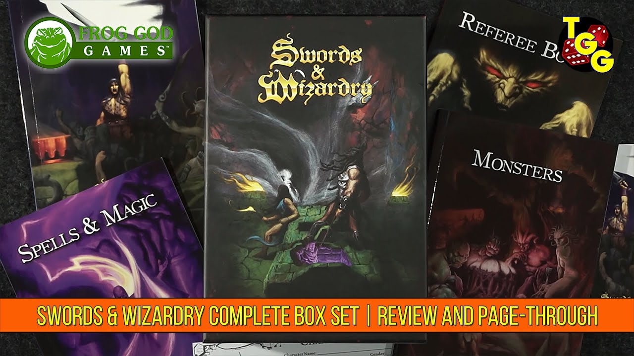 Swords & Wizardry Complete Box Set | Review and Page-Through