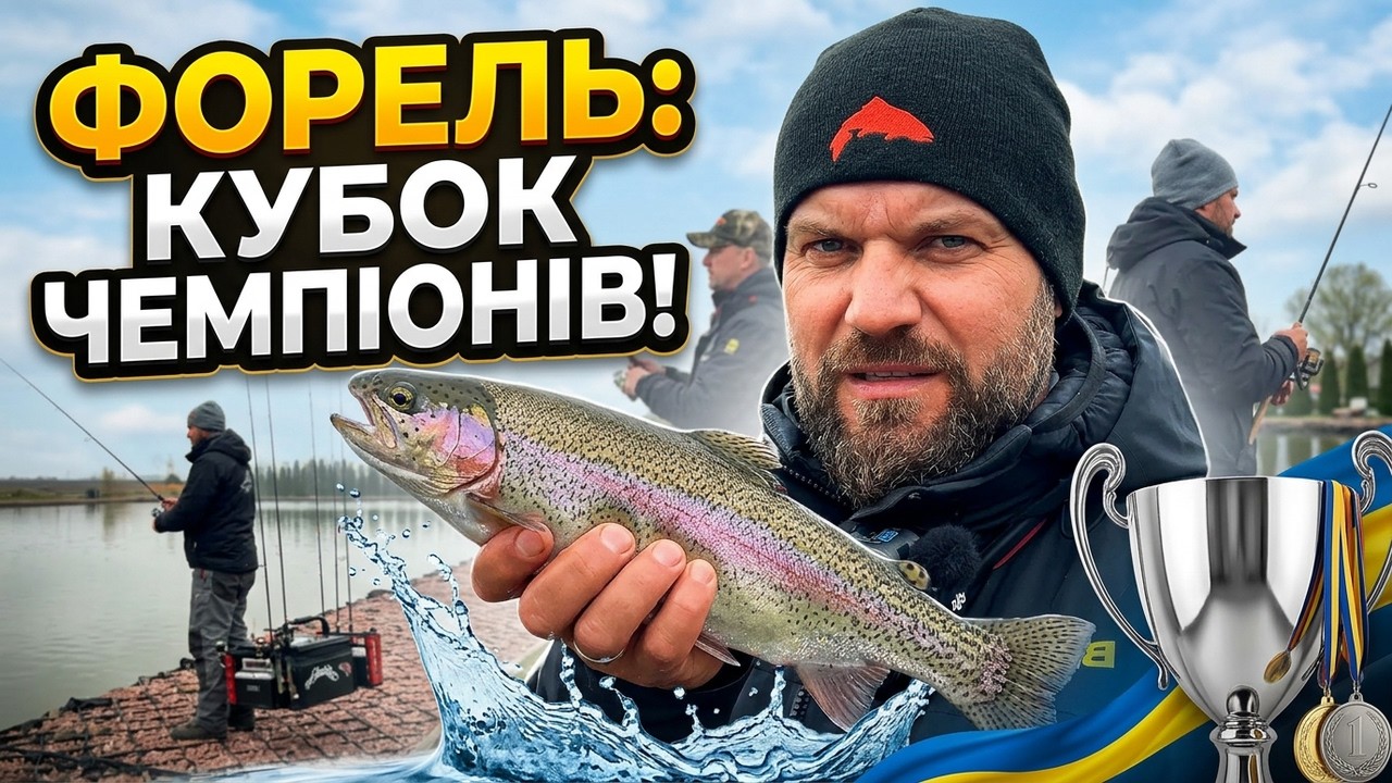 🎣 Форель | Кубок Київської області 2026 | Вовкове озеро | Trout Area Fishing Ukraine