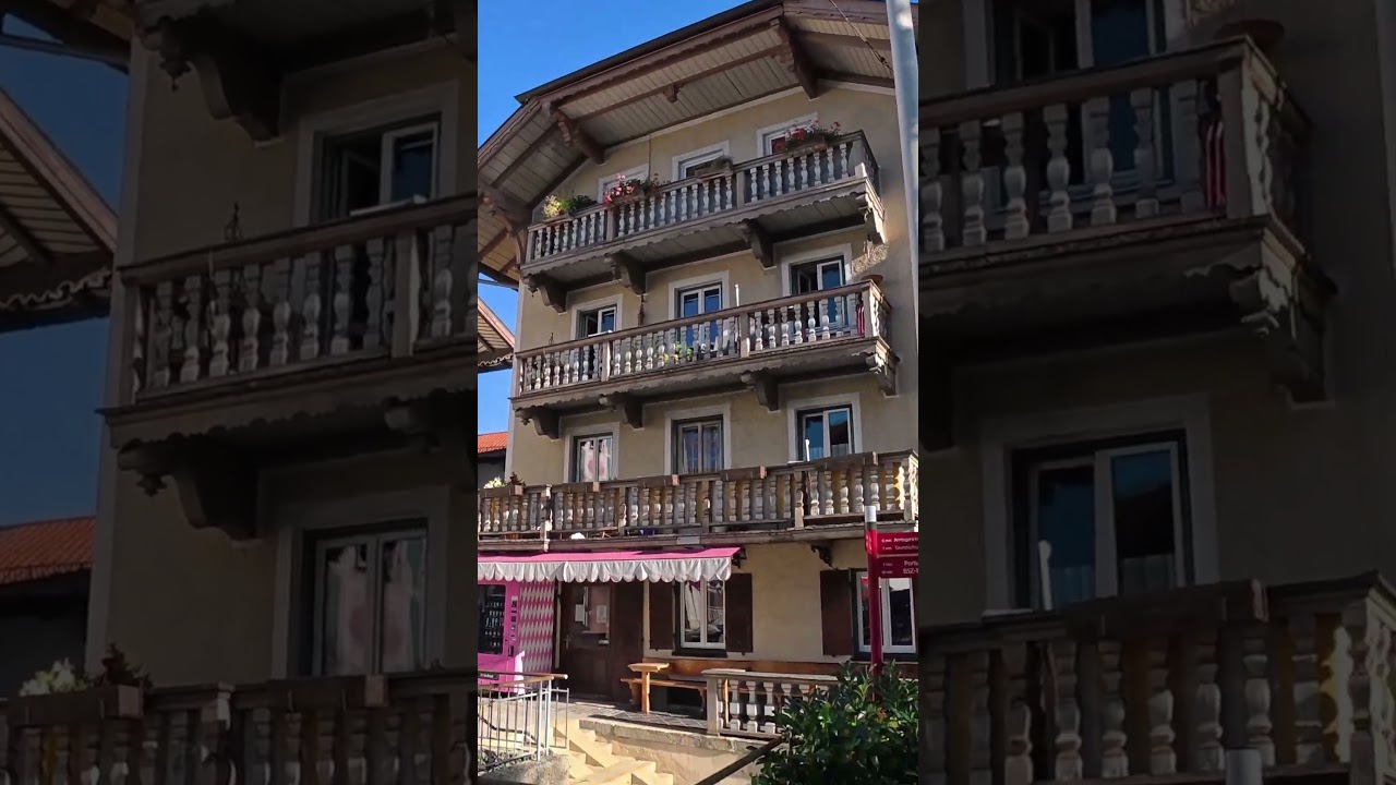 Beautiful city center miesbach #miesbach #germany #city #walkingtour #streetwalking Part 2