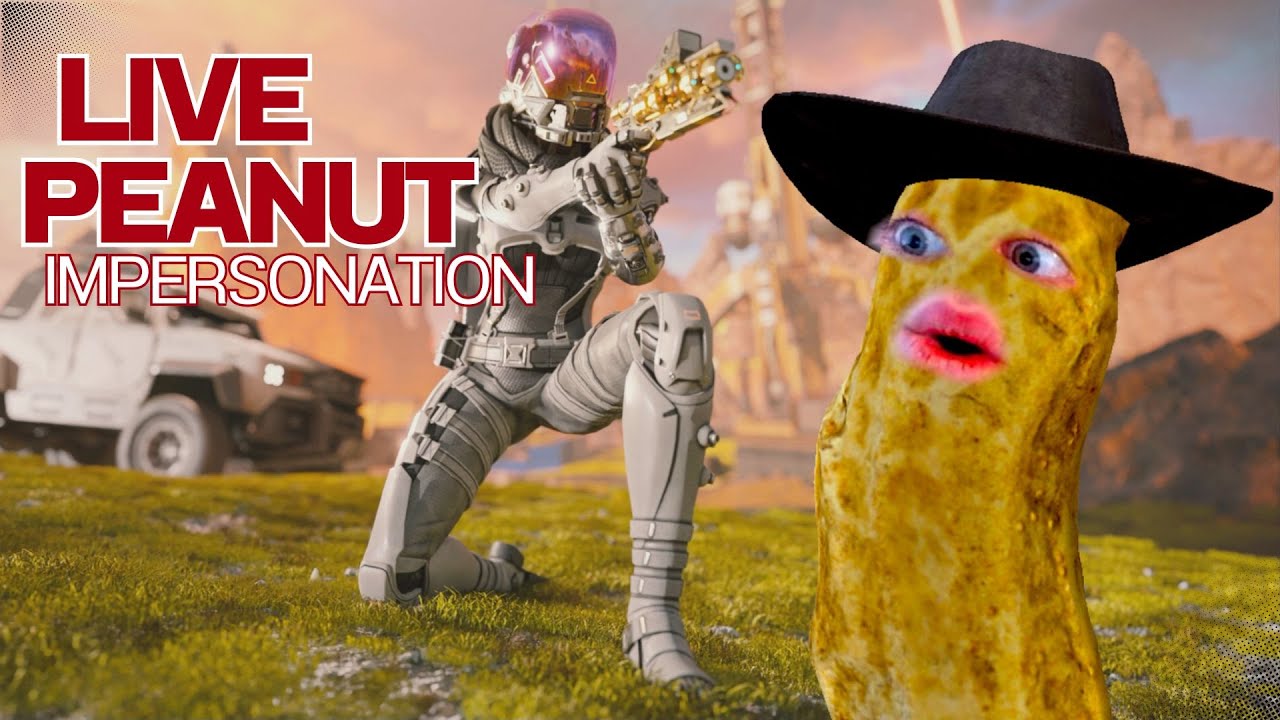 🔴 LIVE PEANUT IMPERSONATION // APEX LEGENDS