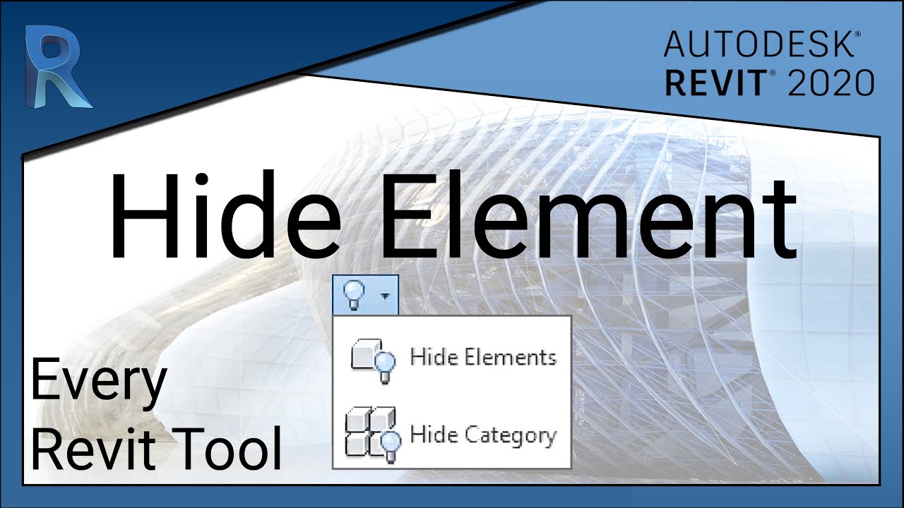 How to Use the Hide Element Tool in Revit | Revit