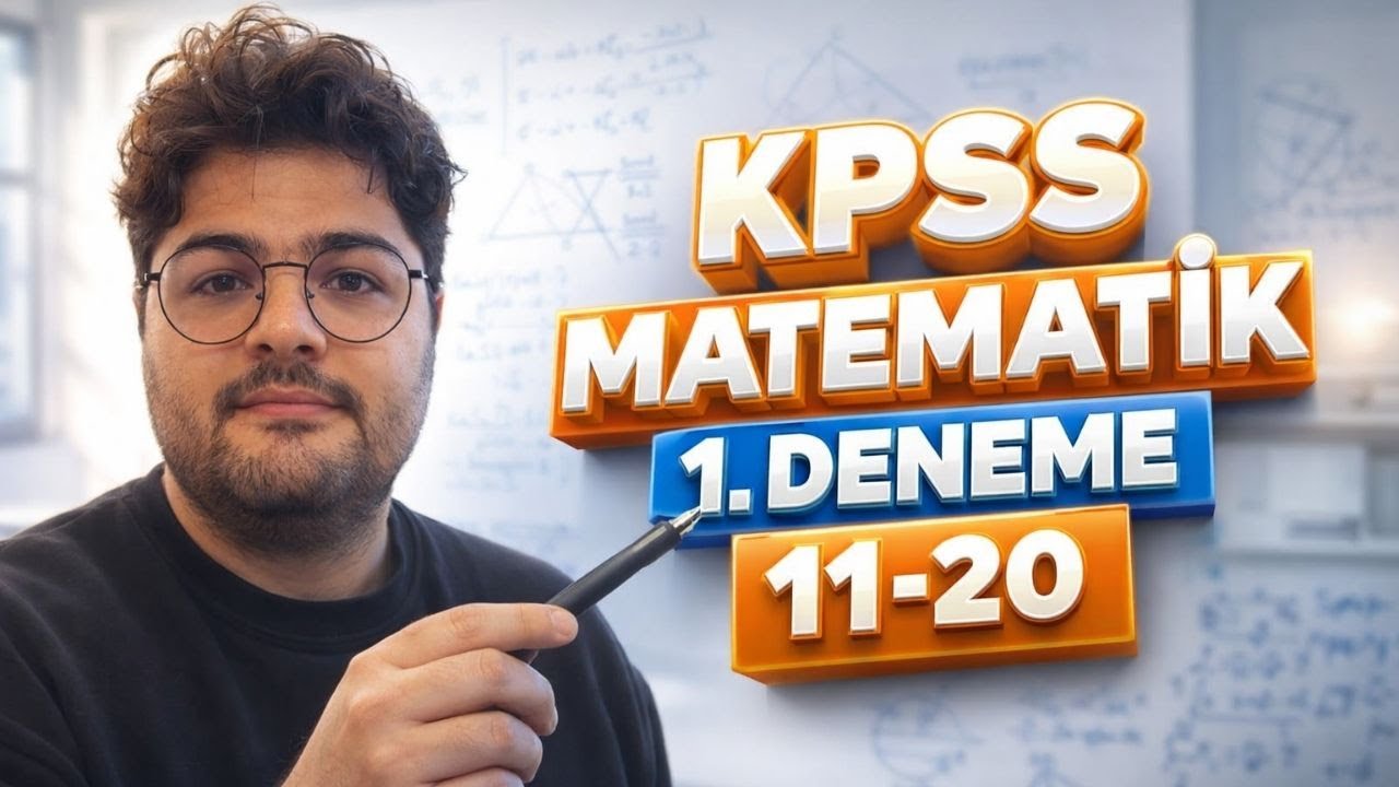 KPSS Matematik 1. Deneme Çözümleri (11-20. sorular arası)