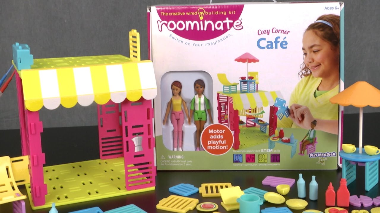 Roominate Cozy Corner Cafe from PlayMonster