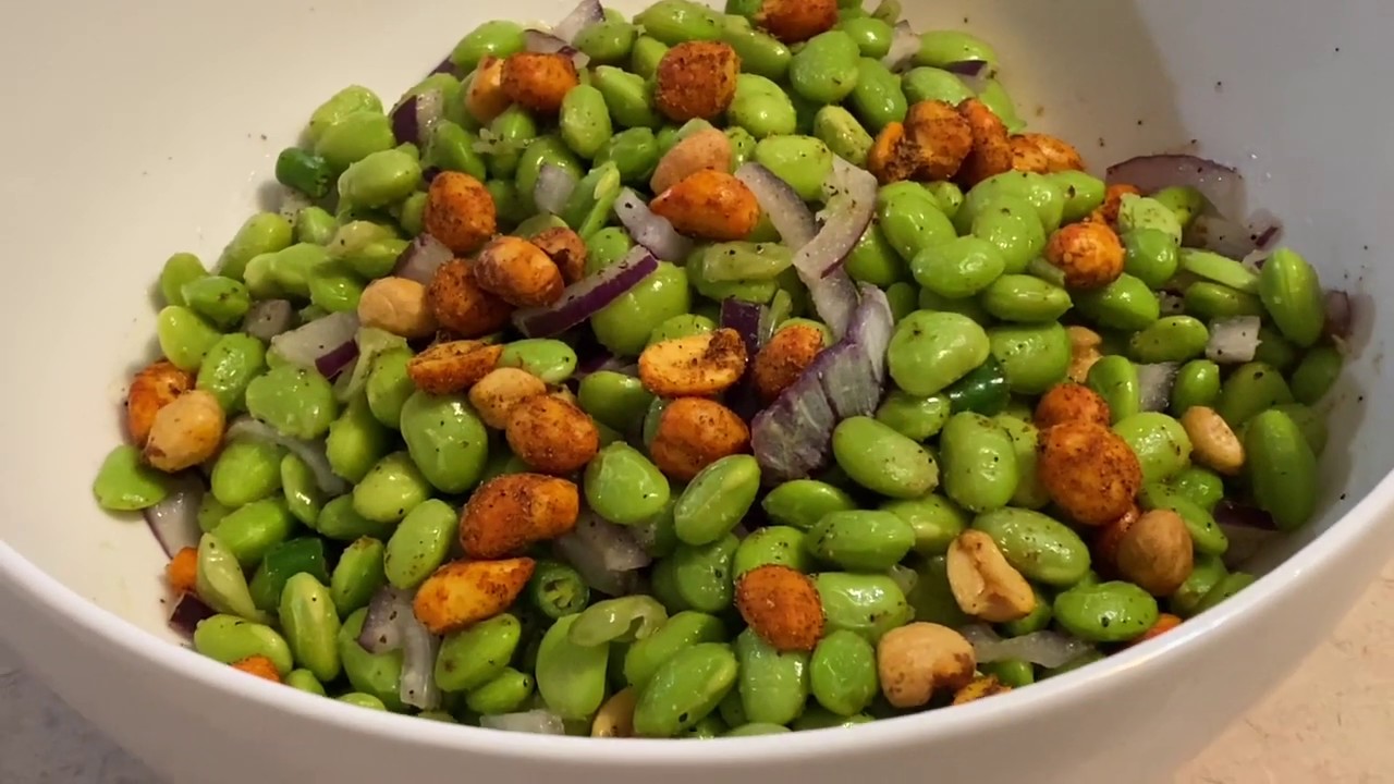 Easy and delicious Edamame Salad