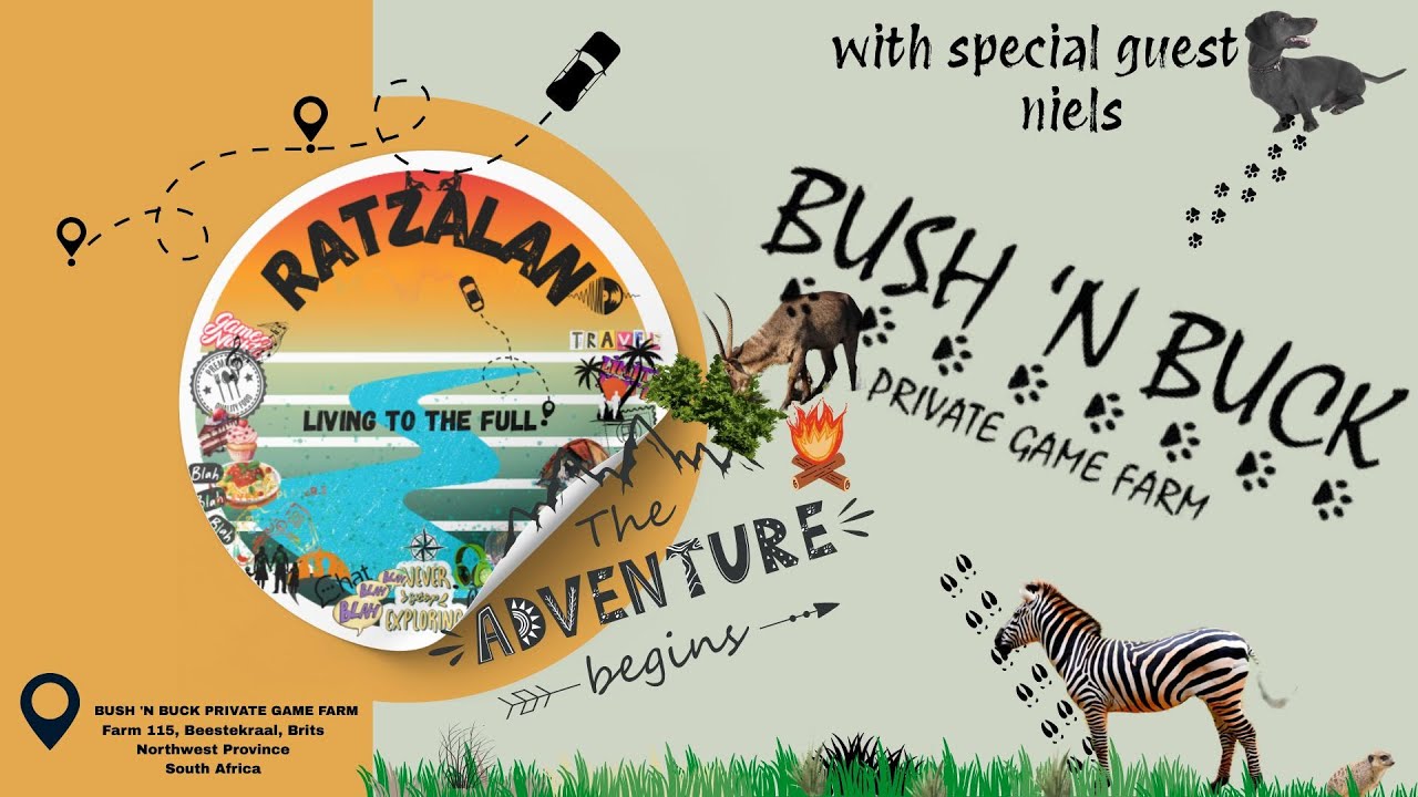 Embarking on a bush and buck camping adventure with a our dog, Niels.