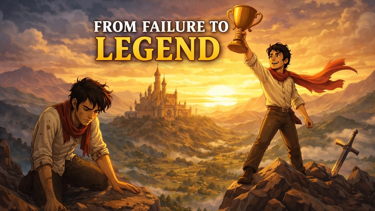 From Failure to Legend – The Story That Will Motivate You Today | Animated English Story