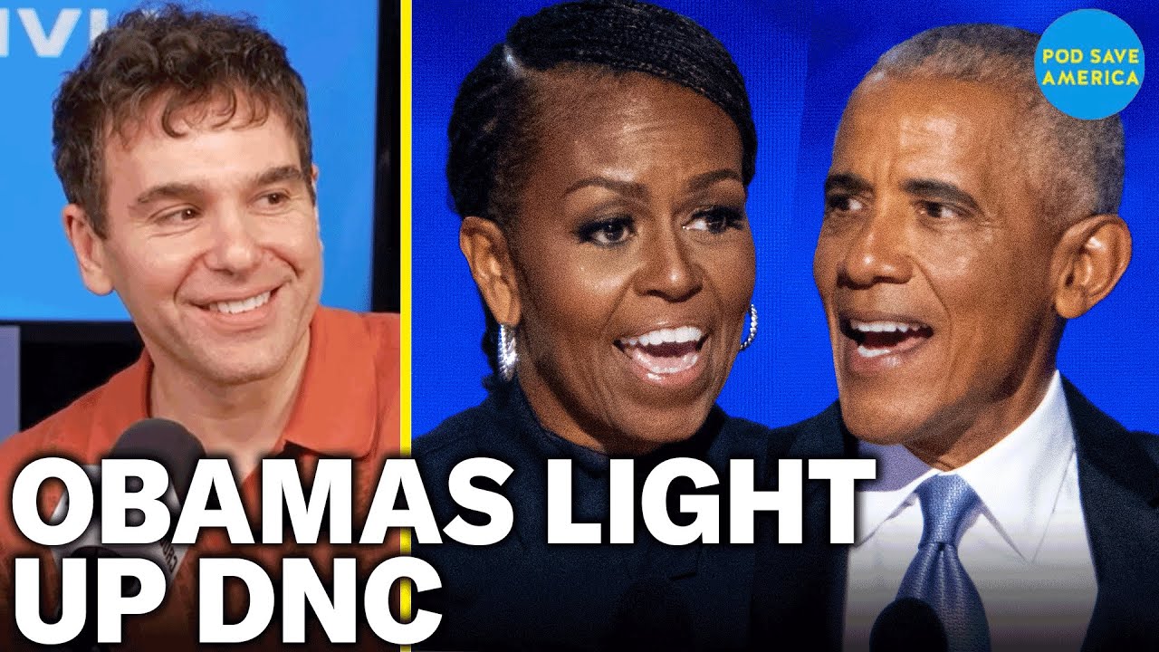 Barack and Michelle Obama Go All In for Kamala Harris, Sound Off on Trump at the DNC