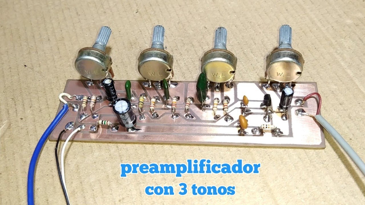 Cómo Hacer Un Preamplificador Con Control De Tonos