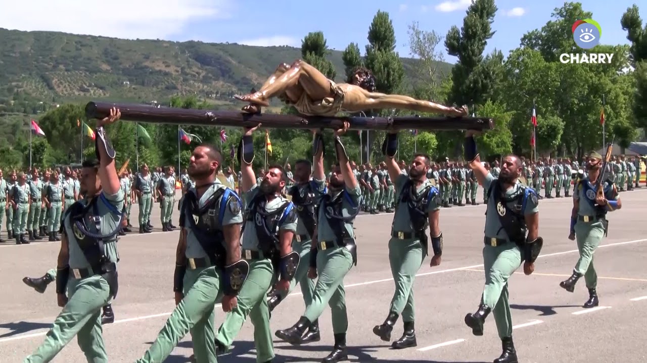 La Legión: Despedida en Ronda del general Martín Cabrero como Jefe de la BRILEG