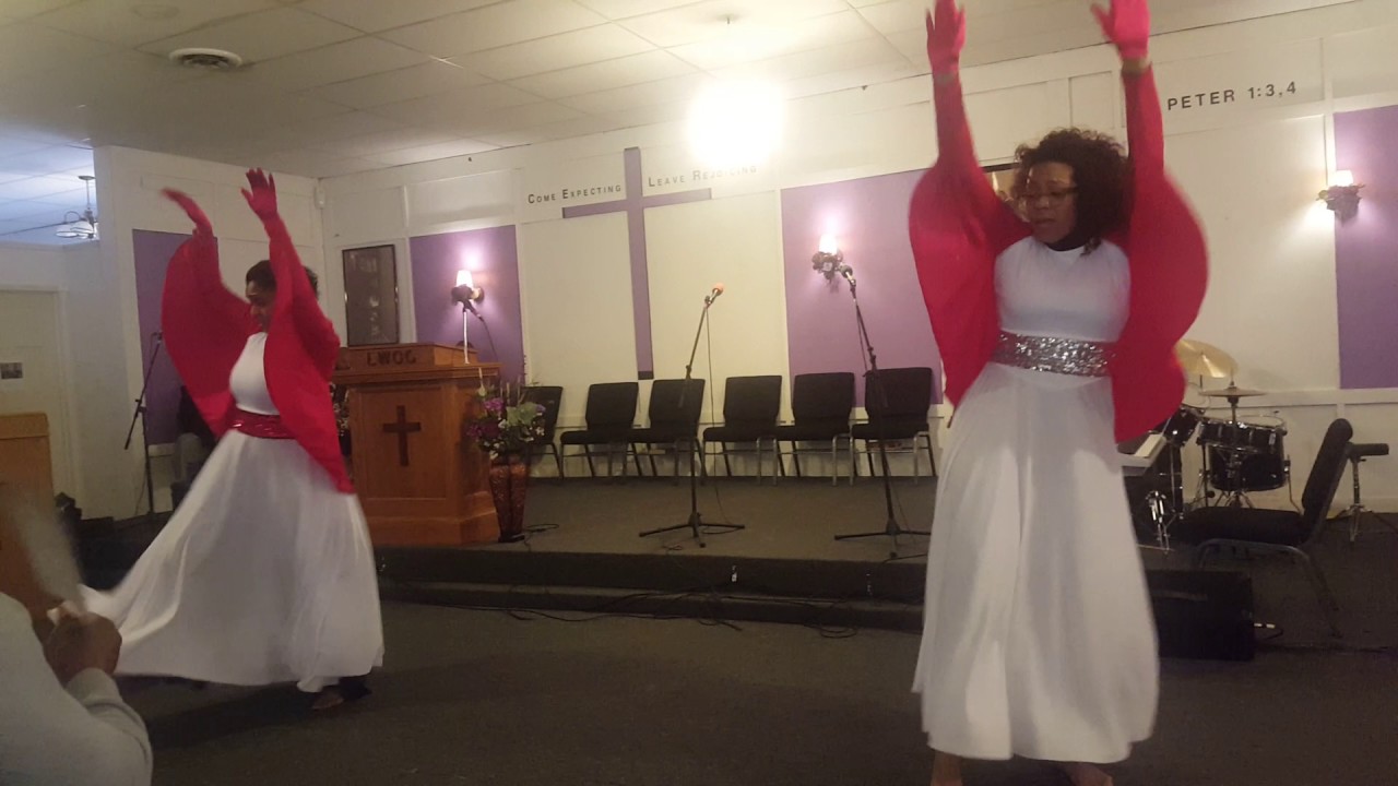Spirit break out praise dance