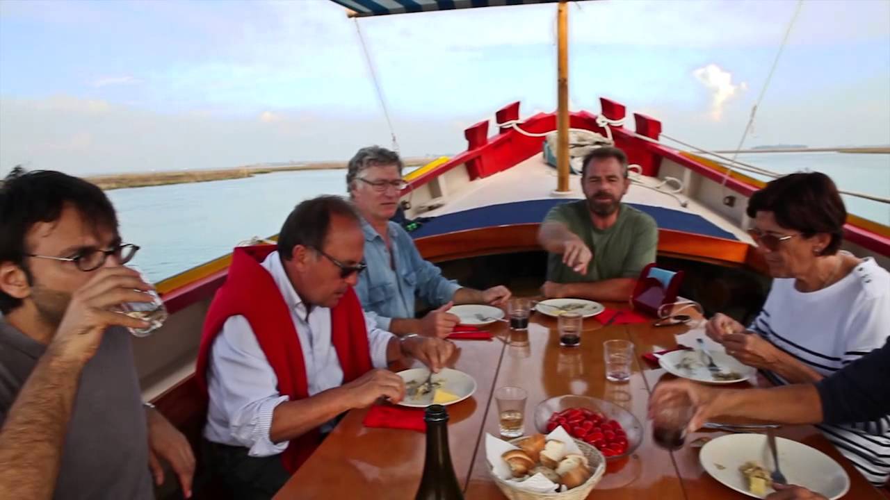 gita in barca in laguna di venezia - Balade en bateau dans la lagune de Venise