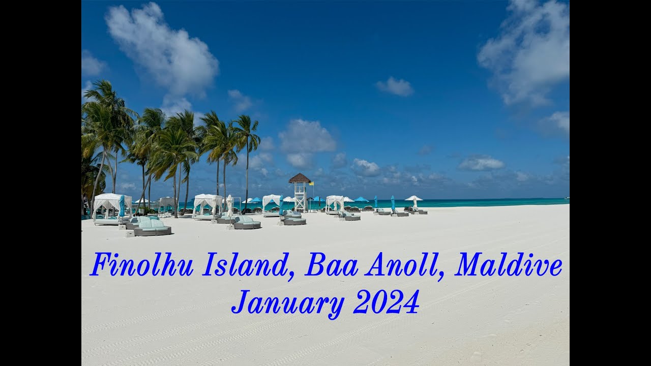 Holidaying on Finolhu Island