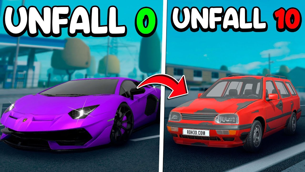 Unfall = schlechteres Auto (Roblox)
