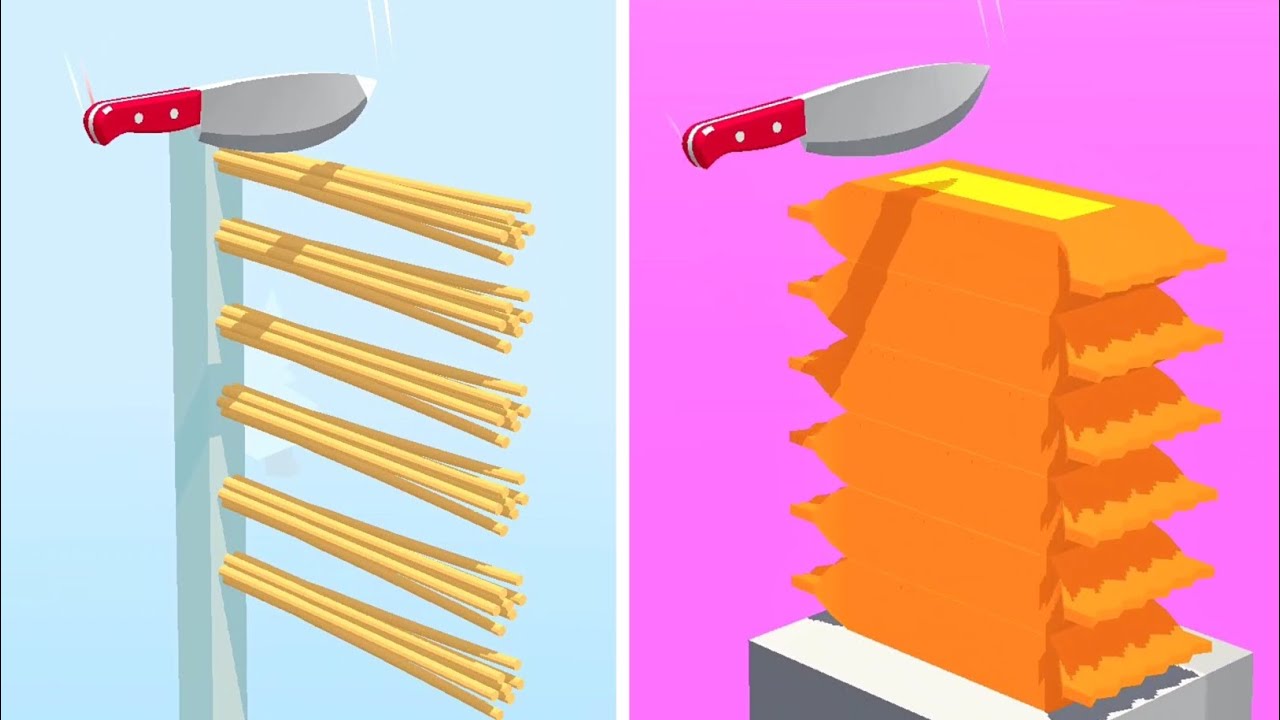 Slice It All Gameplay! Satisfying and Relaxing ASMR Slicing Video NEW UPDATE
