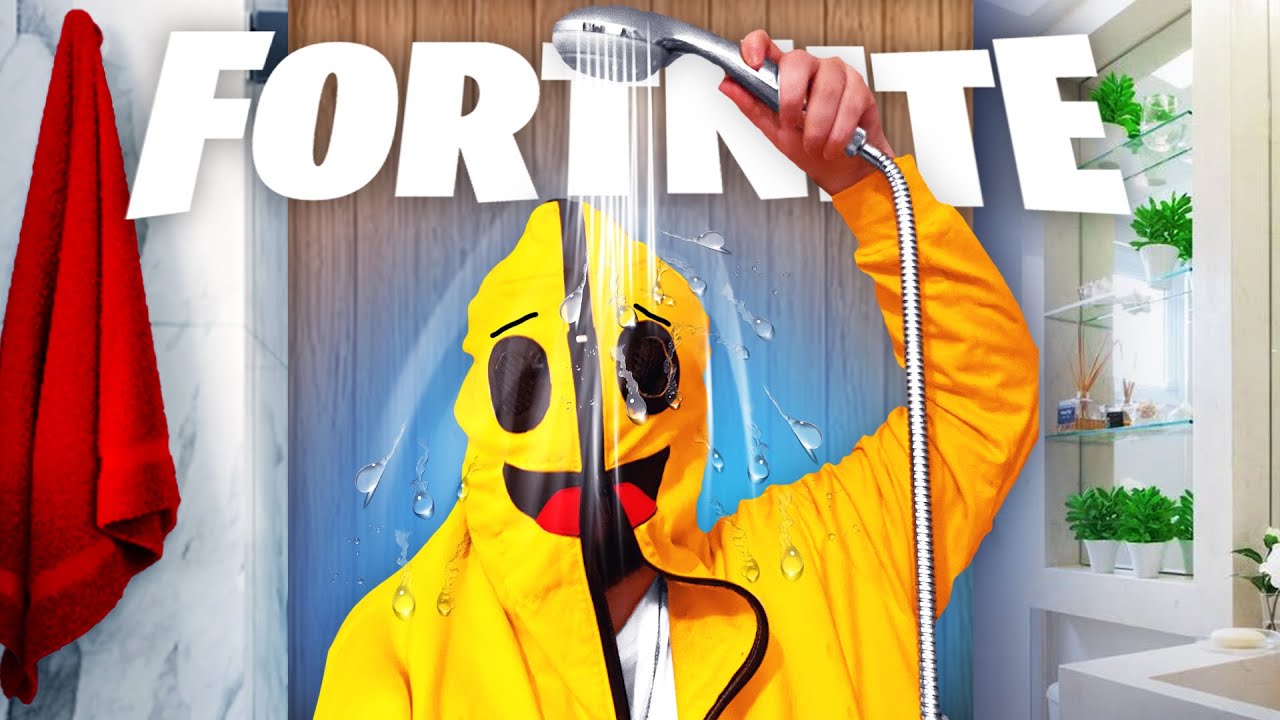 WENN DU EIER HAST... MIT KLAMOTTEN DUSCHEN (ehrenlos) in Fortnite!
