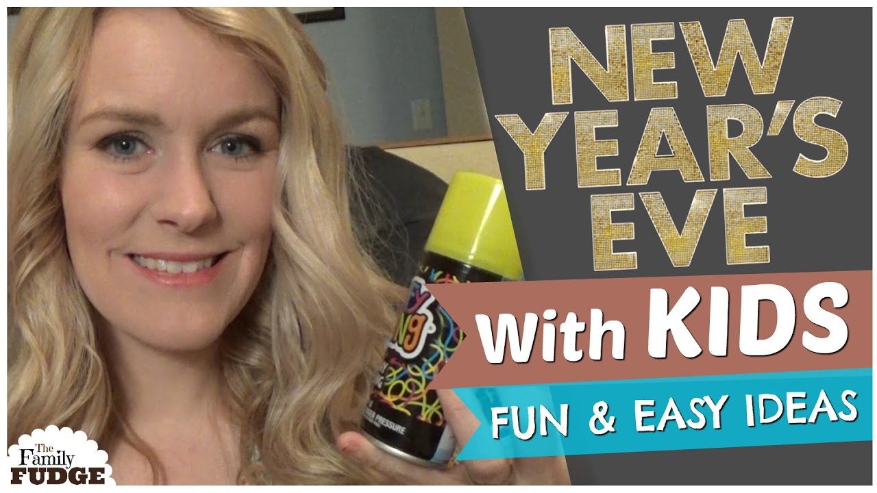 HOW TO NEW YEAR'S EVE WITH KIDS!  || 5 Easy Ideas