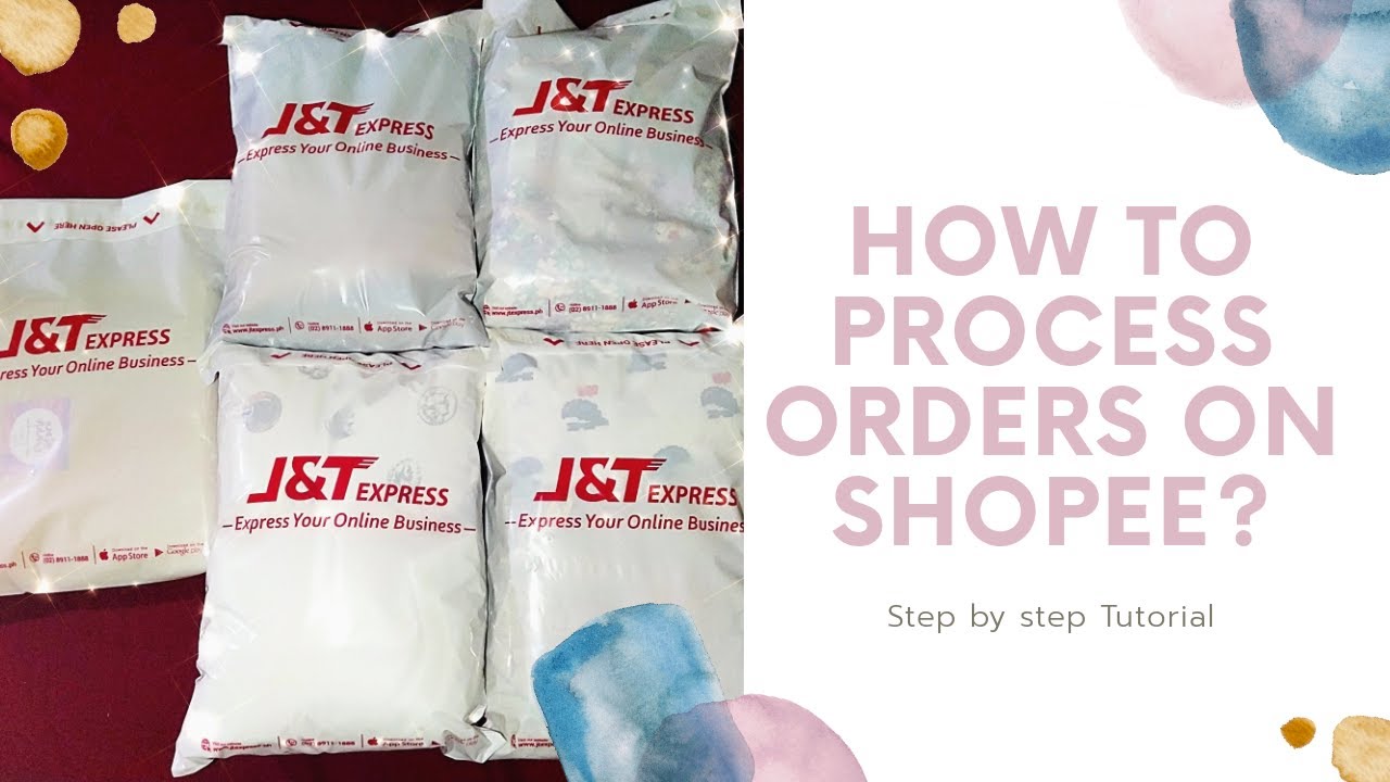 HOW TO PROCESS ORDERS ON SHOPEE? / PART 1