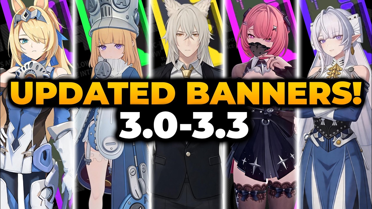 ZZZ 3.0 - 3.3 ВСЕ НОВЕЙШИЕ БАННЕРЫ И ДОРОЖНАЯ КАРТА | Zenless Zone Zero, ZZZ Banner, ZZZ Roadmap ...