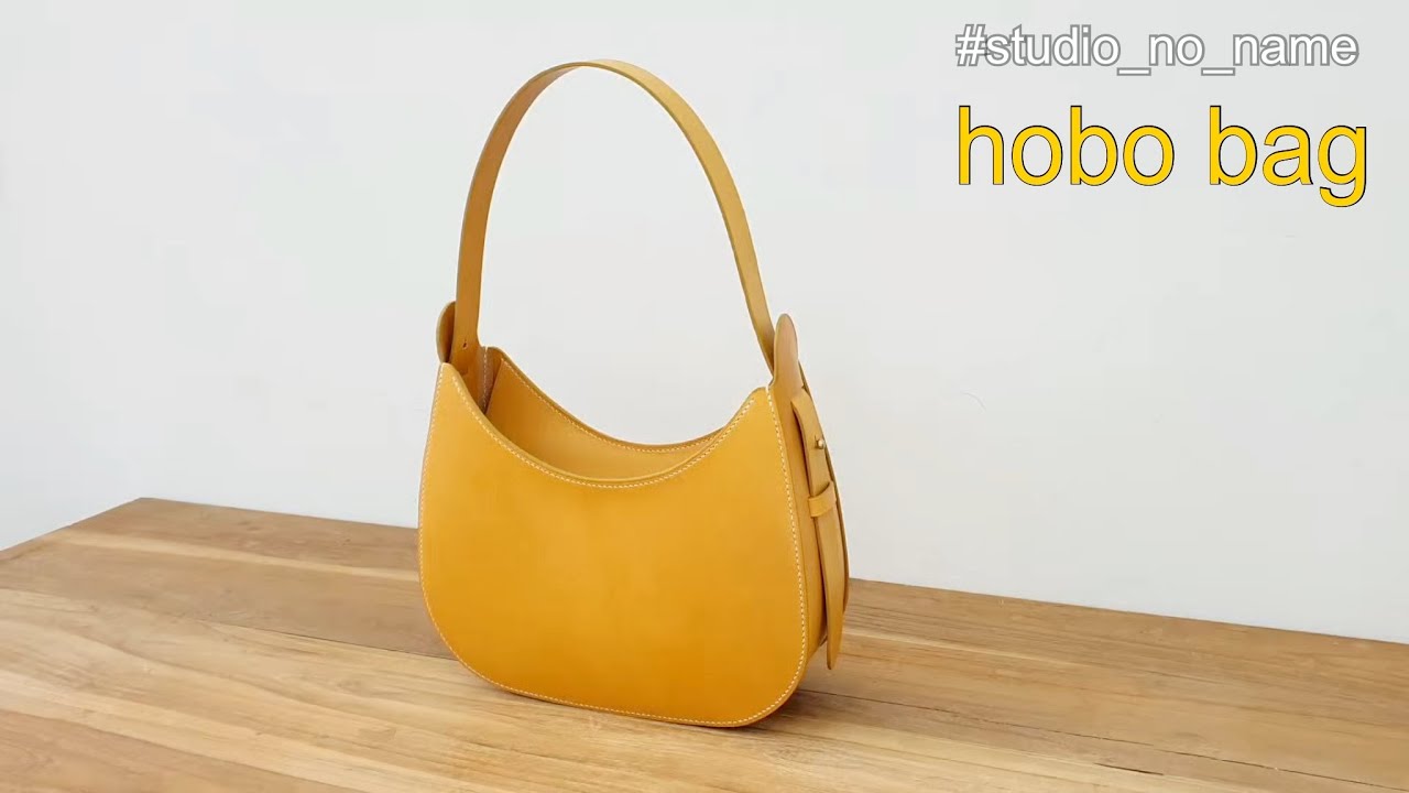23.#hobobag #leathercraft​ #studio_no_name​ ​ #호보백 #가죽공예​ #스튜디오노네임