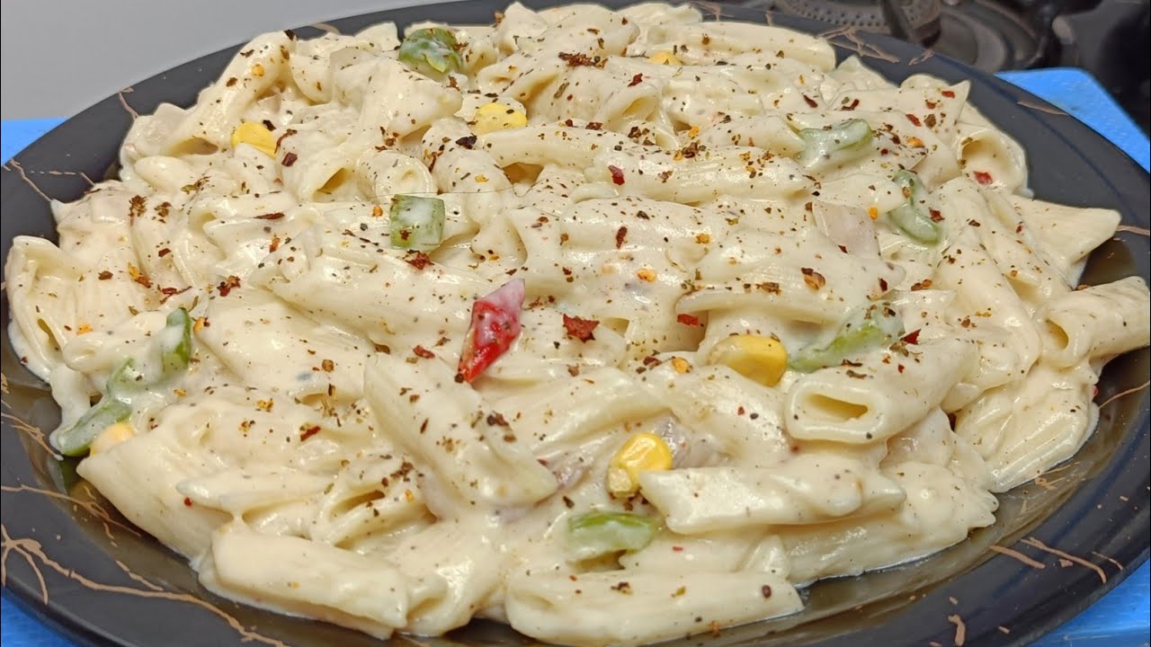 Pasta in White Sauce | रेस्ट्रॉन्ट के जैसा वाइट सॉस पास्ता | Indian Style white sauce pasta Recipe