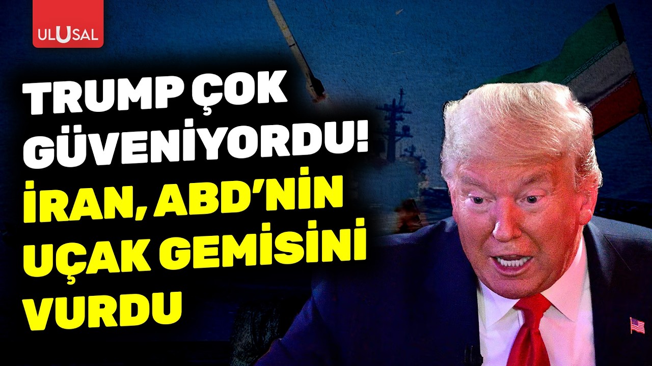 İran Devrim Muhafızları, Abraham Lincoln uçak gemisini balistik füzeyle vurdu